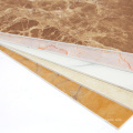Painel de parede de plástico de 3 mm folha de mármore de PVC